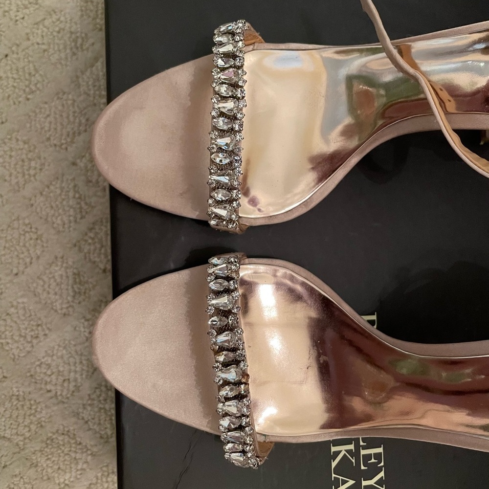 Badgley Mischka Heels with Stones.